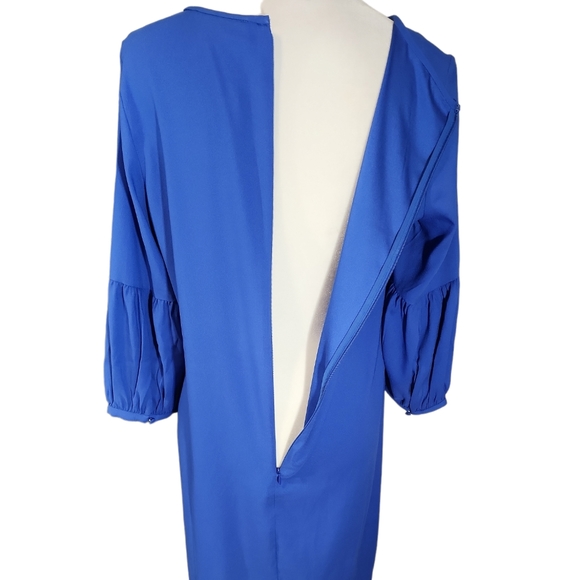 Ann Taylor Loft Royal Blue Dress. 8P - Picture 5 of 16